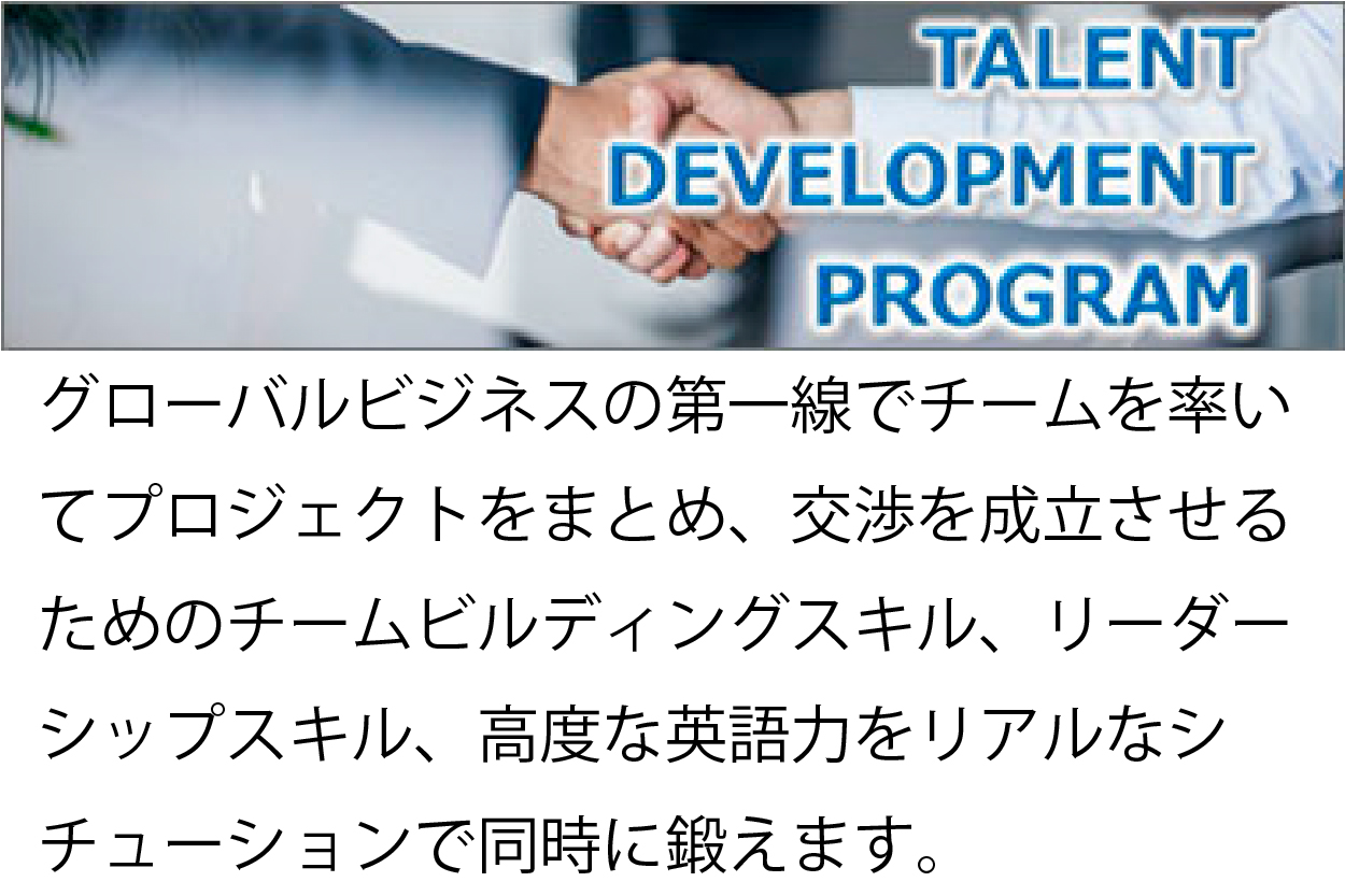 TALENT DEVELOPMENT PROGRAM